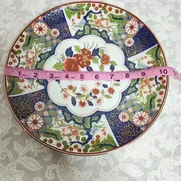 Old IMARI Vintage Japanese hand painted 10" plate - Picture 4 of 4
